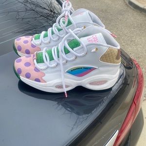 Allen Iverson CandyLand Shoes, Size 11 men